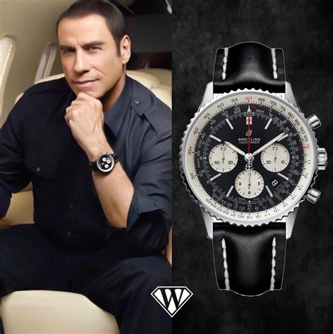 john travolta breitling watch